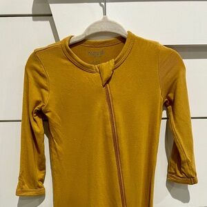 Kyte Baby Zippered Romper Marigold 6-12 mo